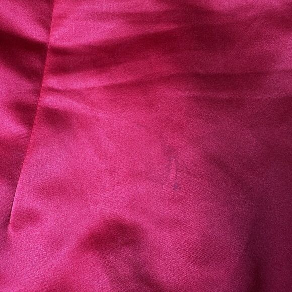 Vintage 90s Y2K Zum Zum Niki Livas Prom Gown Red Dress Rhinestone Fairy Corset 5 - Picture 11 of 11